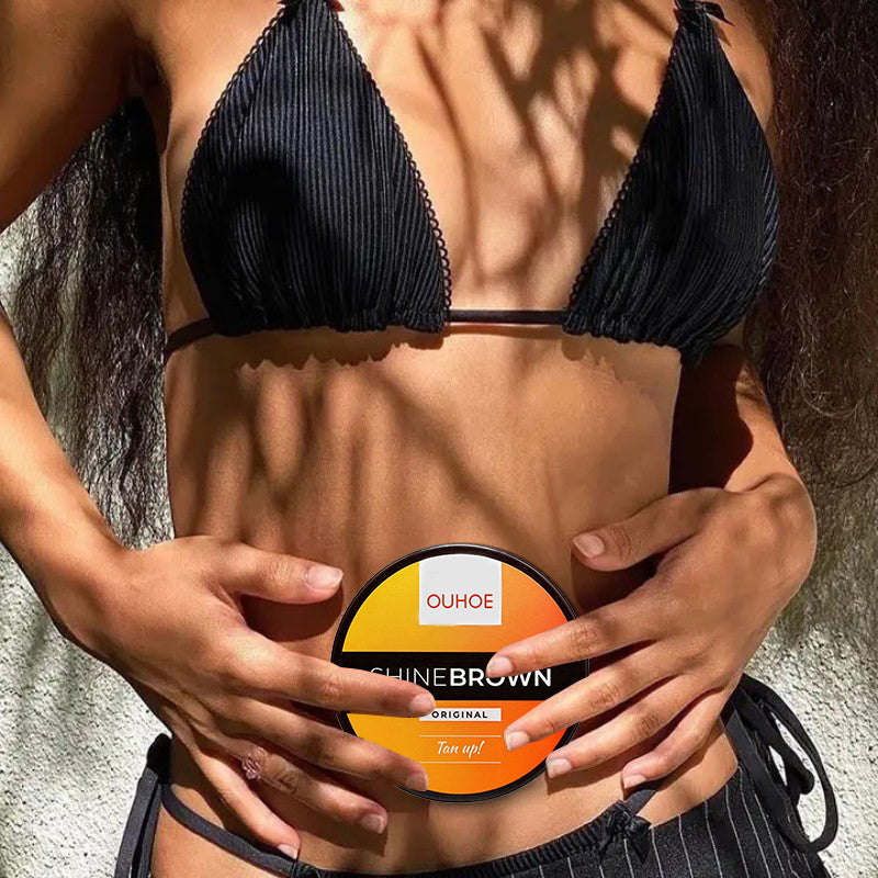 Intensiv brun-utan-sol gel – med aloe vera, återfuktande after sun och naturlig bronzer