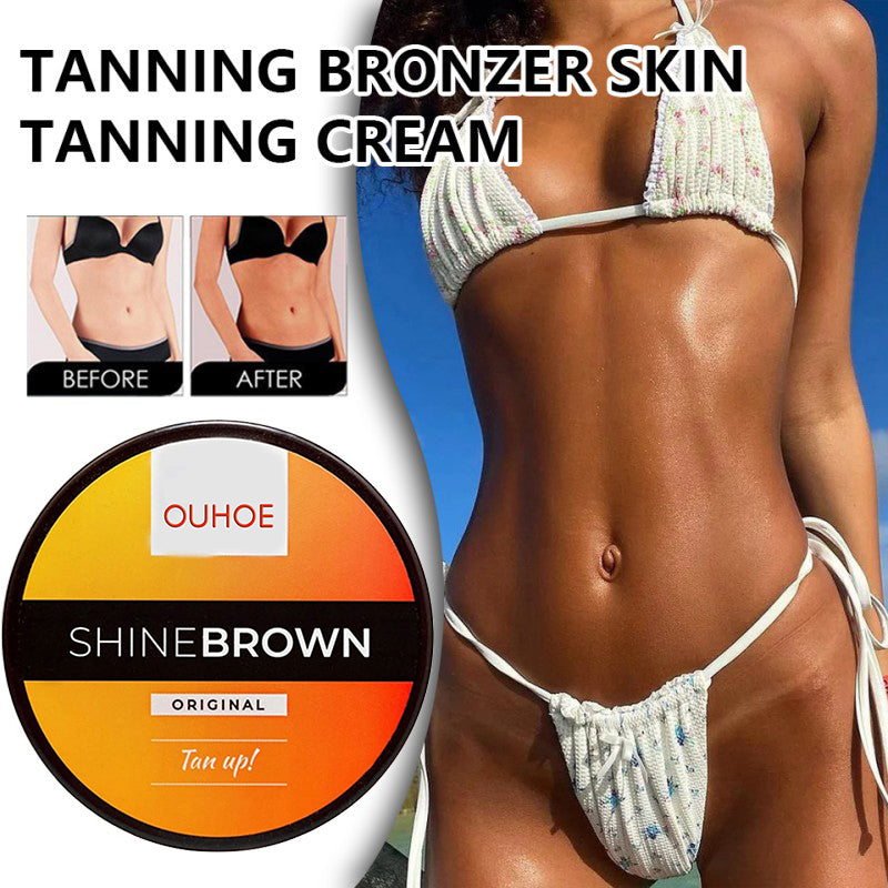 Intensiv brun-utan-sol gel – med aloe vera, återfuktande after sun och naturlig bronzer